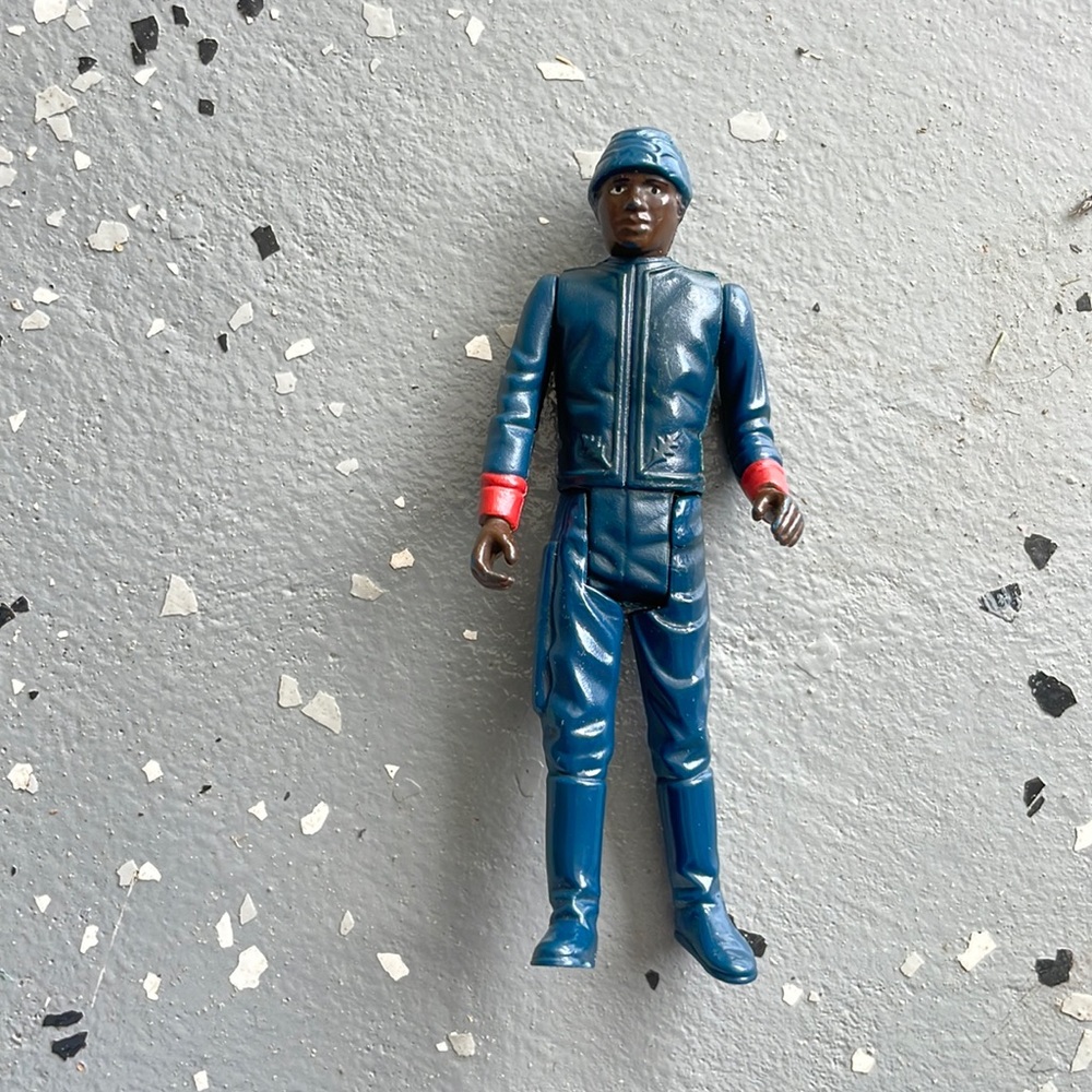 Vintage and extremely rare original black bespin guard.